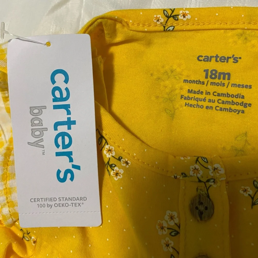 Carter’s 100% cotton onesie